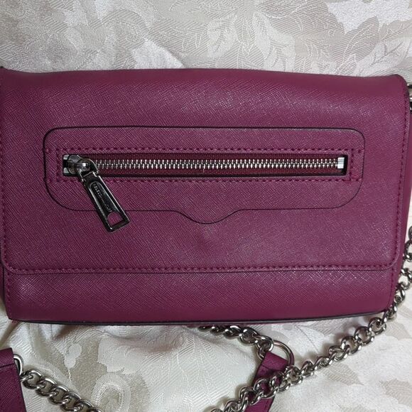 Rebecca Minkoff Deep Magenta  Crossbody Bag - Picture 5 of 11